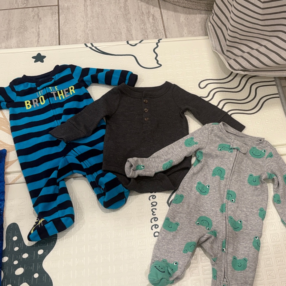 Newborn Sleeper and Onesie
